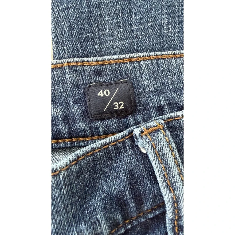 Lucky Brand 221 Straight Leg Mens Jeans 40x32 Medium Wash Blue Denim